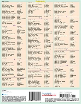 Latin Vocabulary: a QuickStudy Lamin..., Arnet, Liliane