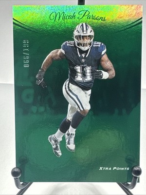 2024 Panini Prestige Xtra Points Green Premium Micah Parsons #79 Cowboys /199