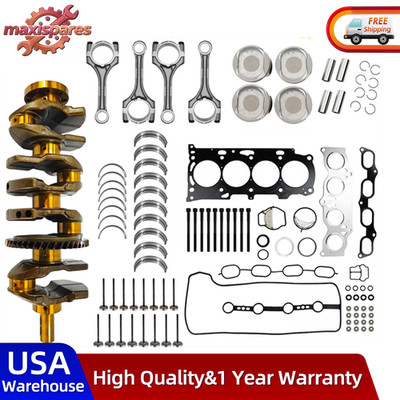 Engine Rebuild Kit For 2AZFE Toyota Camry RAV4 Solara Matrix Scion Overhaul 2.4L