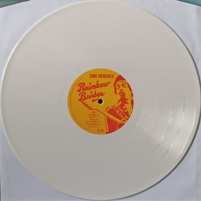 Jimi Hendrix  Rainbow Bridge FNAC France solid white vinyl  2019   STILL SEALED