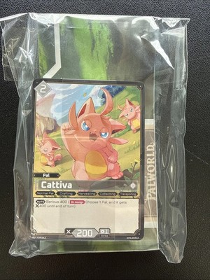 Official Palworld TCG Trial Demo Deck BRAND NEW and SEALED