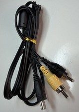 Mini-USB to RCA AV Cable - Composite Video/Audio Out for Camera/Camcorder