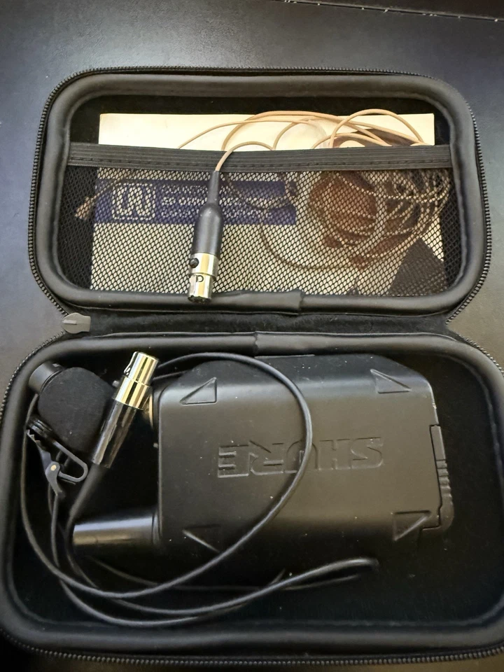 Shure GLXD4R Single Channel Digital Wireless Receiver and Body Pack - Black - Image 3 of 3