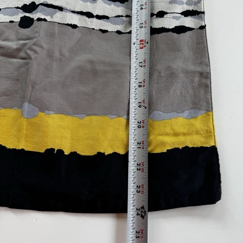 Gap Kids Girls' Black Gray and Yellow Shift Dress with Button Details Size 6/7 - Picture 9 of 11
