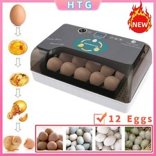 12 Digital Eggs Incubator Egg Hatcher w/Temperature Control Automatic Turner US