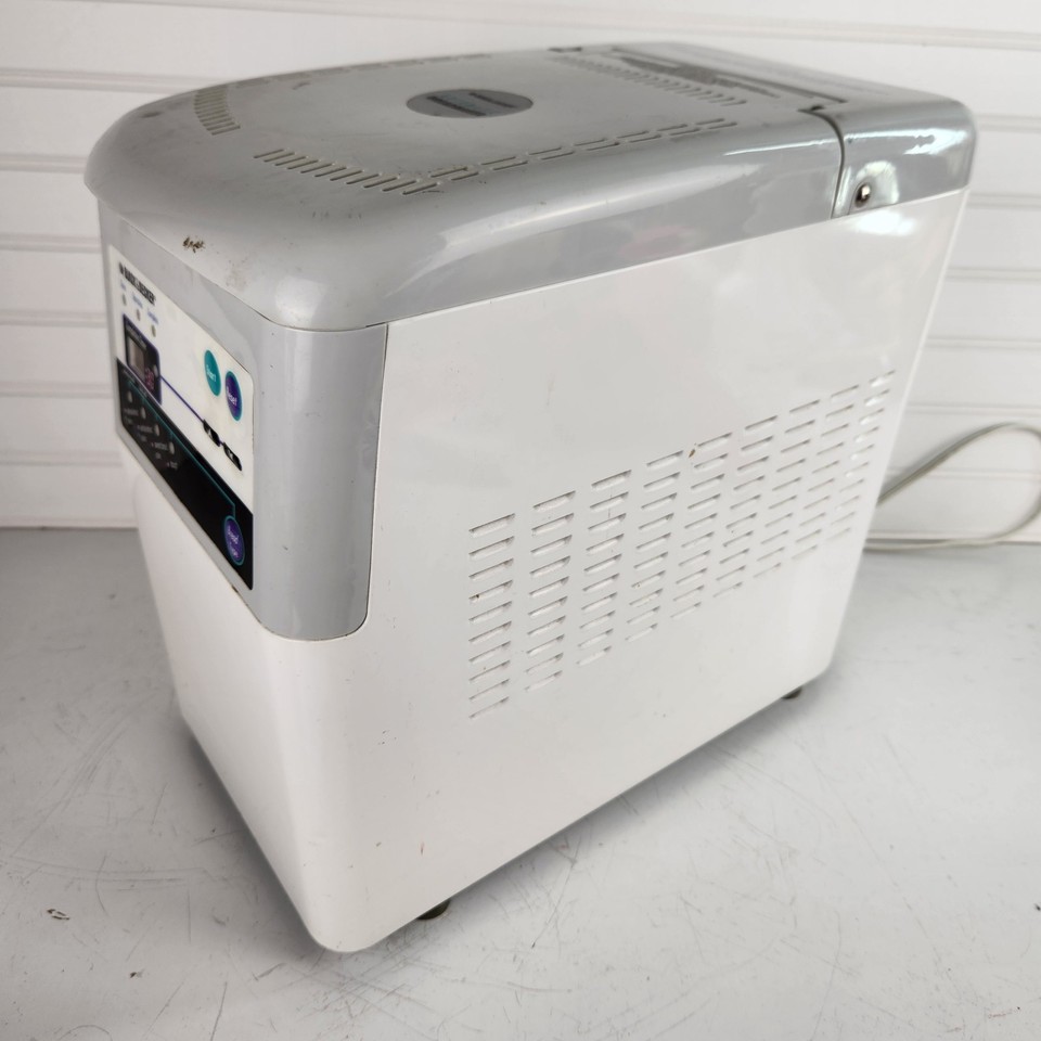 Ddark Bread Black & Decker Automatic Breadmaker Bread Machine White & Gray Digital ...