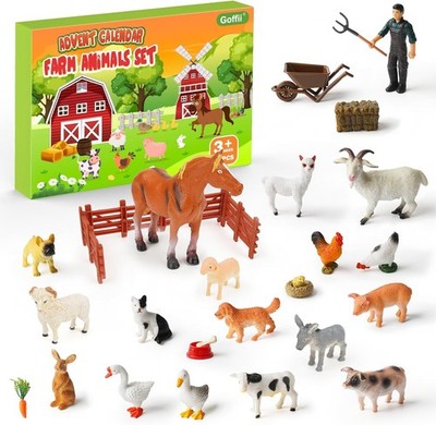 Adventskalender 2025 Kinder, Bauernhof Adventskalender, Ein Geschenk vor