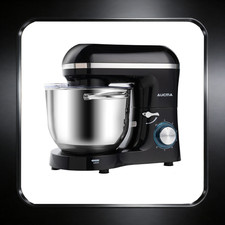 Aucma Stand Mixer 6.5QT 6-Speed Stainless Steel Bowl