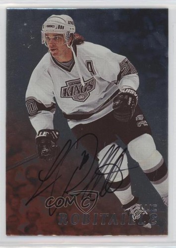 1998-99 ITG Be A Player Silver Auto Luc Robitaille #61 Auto HOF