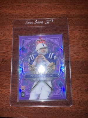 Wild Card 5 Card Draw Stacked Deck Peyton Manning Drew Brees JackOfDiamonds 1/1