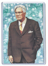 Goal Line Art Card - Jimmy Conzelman - Gold Seal #/100