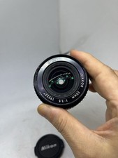 Nikon Ai NIKKOR 20mm F3.5 Black Lens MF F mount Ultra wide Travel Creative