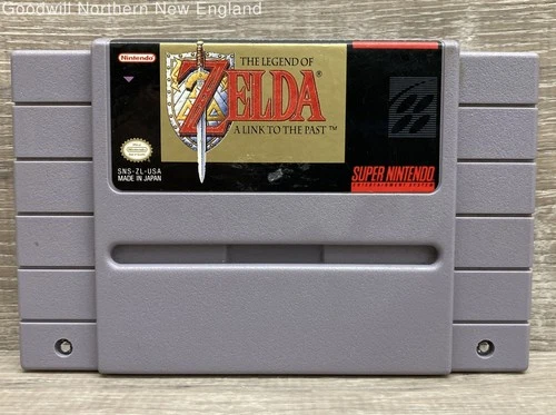 Legend of Zelda: A Link to the Past Nintendo SNES Authentic Cart Tested Works