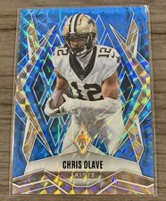 2025 Panini Phoenix - Chris Olave #87 Light Blue Pyramids /385 - Saints