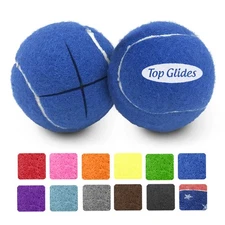 Pre-cut Walker Tennis Ball Glides - Any Color - 1 Pair