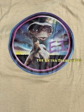 VTG 80s E.T. The Extra Terrestrial Movie T-Shirt Single Stitch Kids Size - Med