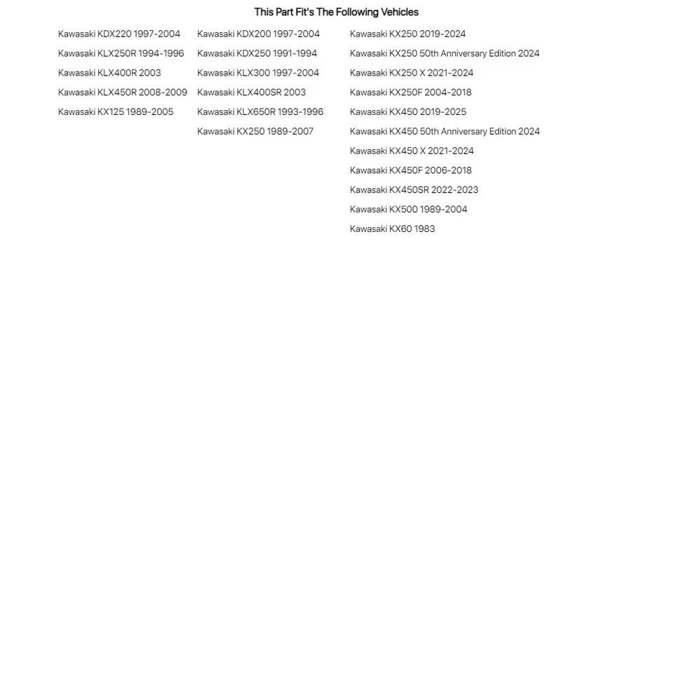 Llanta de impacto Tusk - orificio trasero de 36 radios, 18 x 2,15 para Kawasaki KDX250 1991-1994 Foto 4 de 4