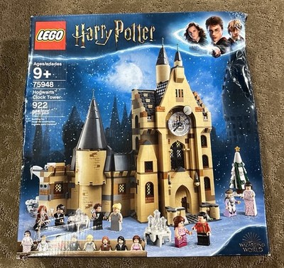 LEGO Harry Potter Hogwarts Clock Tower 922 Piece Building Set 75948 Box Damaged!