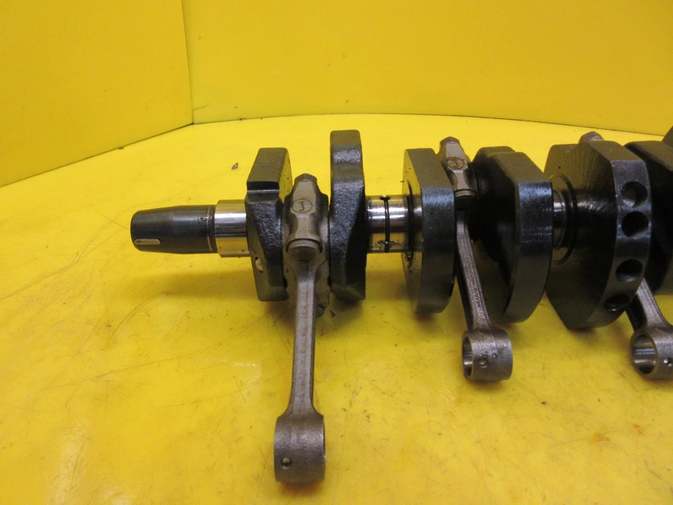 1998-03 OEM KAWASAKI NINJA ZX9R motor cigüeñal cigüeñal eje con varillas conjunto Foto 2 de 4