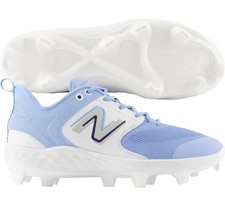 New Balance Fresh Foam PL3000C v6 Molded Baseball Cleats Carolina Blue/White