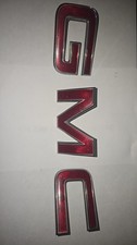 Gmc Oem Jimmy Sonoma Canyon Front Grille Letter Emblem Badge Logo Set 15629956
