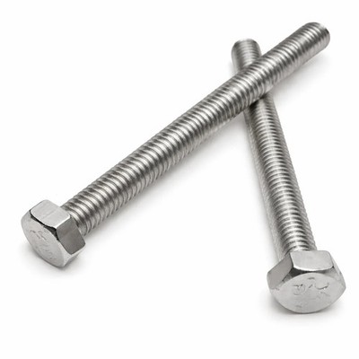 BULK BOX! 3/8''-16x2 1/2'' UNC Hex Cap Screws Full Thread Coarse Stain 250pcs