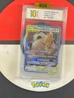 Pokemon S-Chinese Card Sun&Moon CSM2cC-103 RR Eevee & Snorlax-GX Grade10