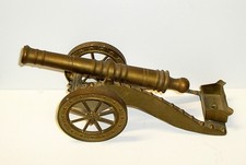 Vintage cannone giocattolo d'epoca posacenere militare soldatini modellismo