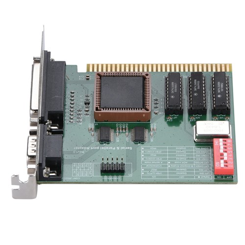 ISA RS232 Serial and Parallel Port Expansion Card ISA COM1 COM2 LPT Card Adapter - Afbeelding 5 van 11