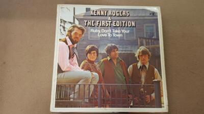 KENNY ROGERS & FIRST EDITION Ruby don't take Reprise RSLP 6353 steamboat label