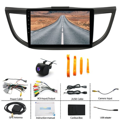 10" PARA HONDA CRV 12-2016 RADIO ESTÉREO COCHE GPS NAVEGACIÓN BT APPLE CARPLAY ANDROID 12 - Imagen 11 de 12