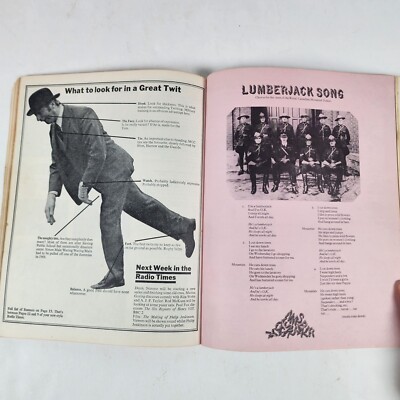 Monty Python's Big Red Book Special Paperback Edition Warner Books