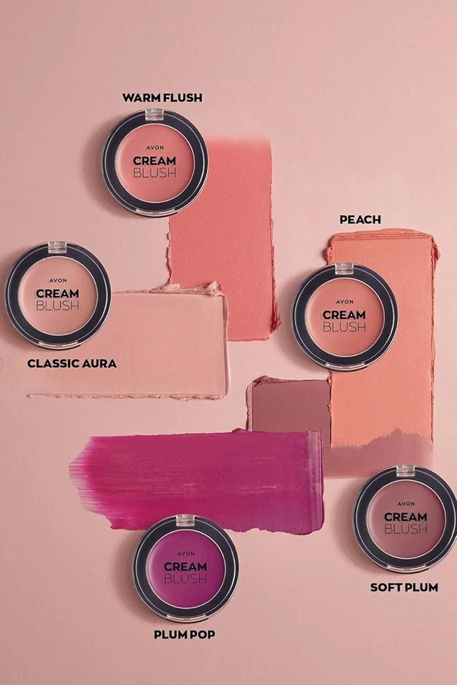 Avon 2-in-1 Lip & Cheek Cream Blush 2.4 g - WARM FLUSH - Image 4 of 4