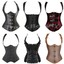 Corset Tops For Women Plus Size Black Underbust Corset With 28 - Foto 7