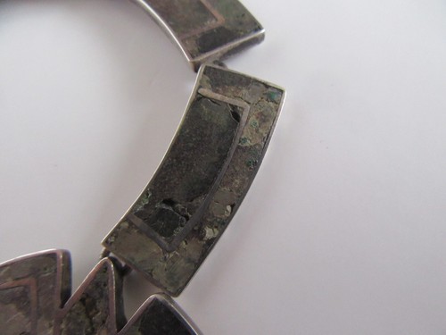 Hilario Lopez Taxco Southwestern Sterling Silver Carved Face Pendant Necklace - Picture 19 of 24