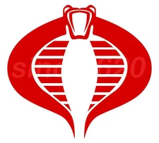 GI Joe Cobra Command Vinyl Decal Sticker Different Colors