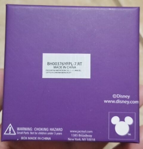 Disney Stitch & Angel Valentine's Charm Bracelet - Picture 3 of 3