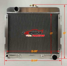 For 1970-1972 Dodge Dart Plymouth Duster Valiant Small Block Aluminum Radiator For 1970-1972 Dodge Dart Plymouth Duster Valiant Small Block Aluminum Radiator