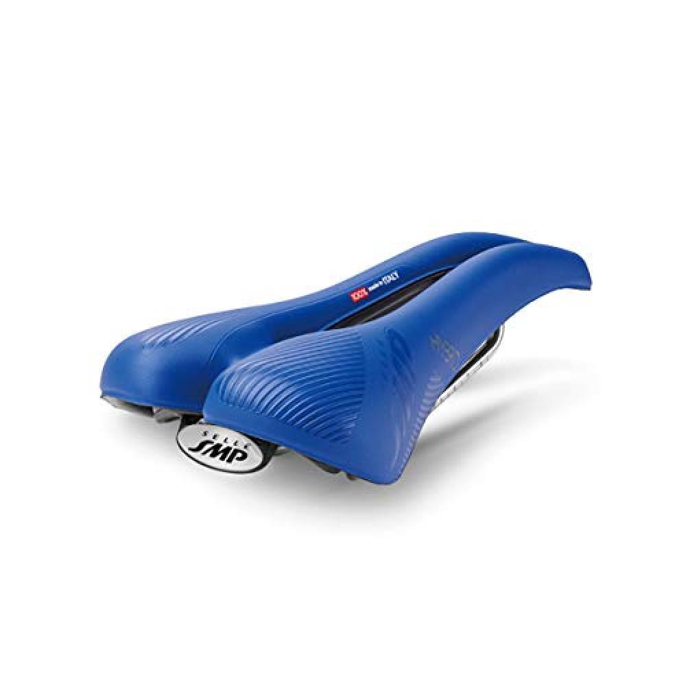 (TG. M) Selle SMP Hybrid Sella, Unisex, Hybrid, Blu, M - NUOVO