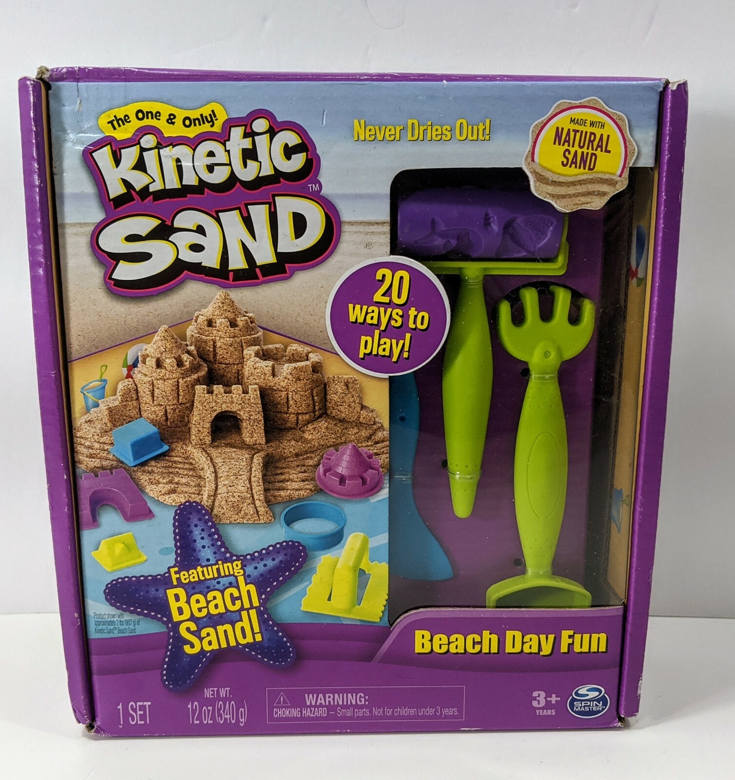 kinetic sand beach day fun