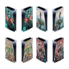 AQUAMAN DC COMICS COMIC BOOK COVER VINYL SKIN SONY PS5 DIGITAL EDITION CONSOLE