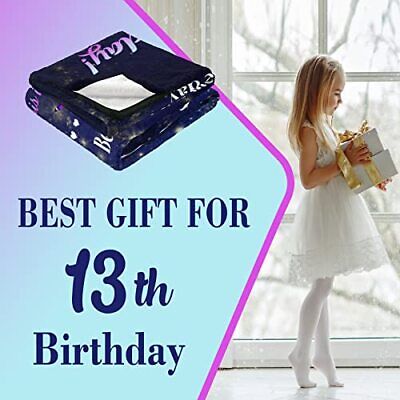 Ryubein 13 Year Old Girl Gift Ideas Blanket Gifts for 13 Year Old Girl 13th  B
