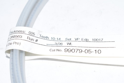 NEW Starrett 99079-05-10 5 ft. 10L x 1/4W x 10/14 TPI Bi-Metal Band Saw Blade - Picture 3 of 4