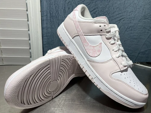 Nike Dunk Low Pink Paisley FD1449-100 Women Size 11.5