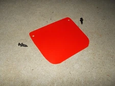 Custom Fabricated 1997 - 2001 Yamaha Riva Razz SH50 Front Cover Panel Shield Red