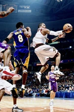 Allen Iverson Ai Listen To My Heart Mvp Basketball Wall Art - POSTER 20x30