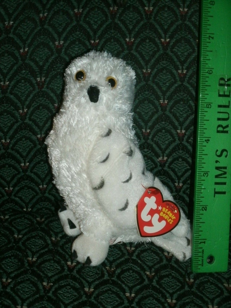 Ty Beanie Babies SUMMIT the WHITE SNOW OWL 6
