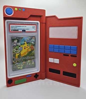 3D Printed Pokedex PSA Pokemon Graded Card Holder. (!Graded card Not Included!)