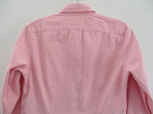 Lauren Ralph Lauren Women's Size P Petite Long Sleeve Pink Button Front Blouse - Picture 12 of 12