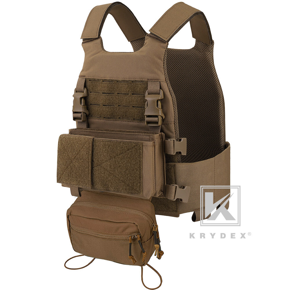 KRYDEX Low Vis Slick Armor Carrier Micro Fight Placard Drop